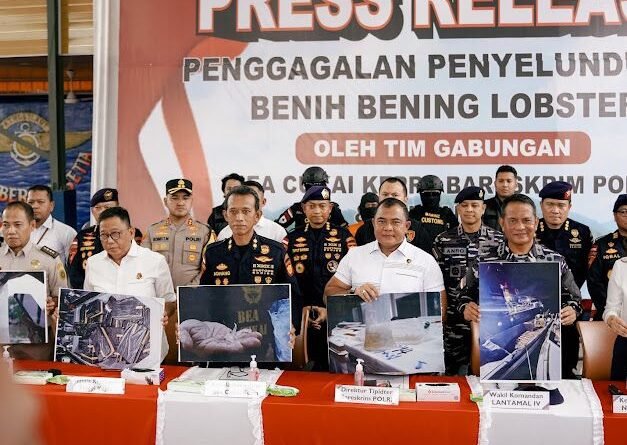 Bareskrim Gagalkan Penyelundupan Lobster, Empat Tersangka Diamankan Setelah Tabrakan Kapal