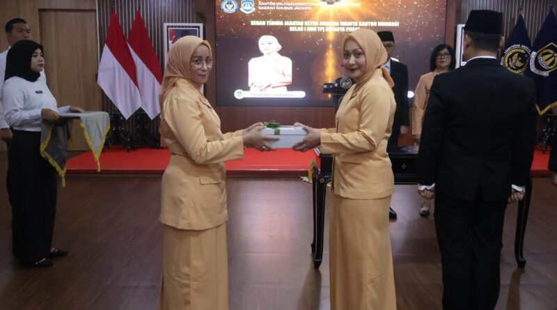 Kantor Imigrasi Jakarta Pusat Gelar Serah Terima Jabatan Kepala Kantor