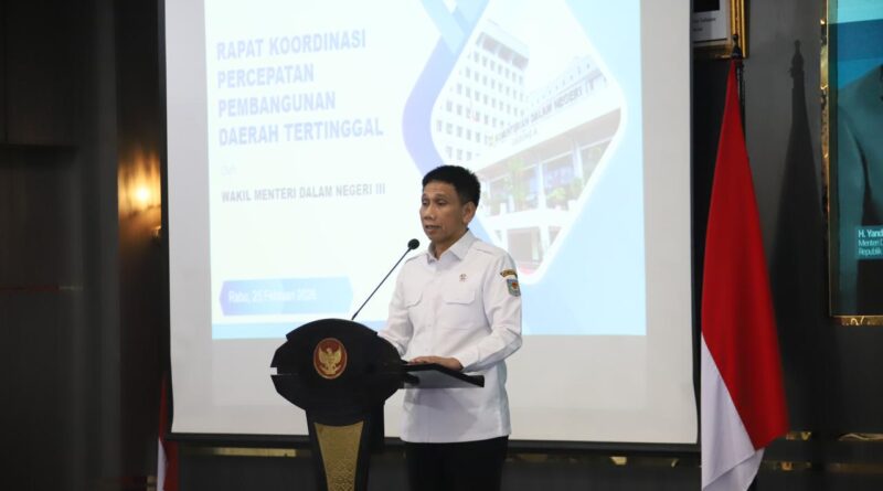 Wamendagri Akhmad Wiyagus Dorong Penguatan Tata Kelola Desa dan Pemerataan Ekonomi