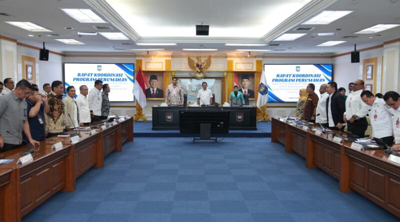 Mendagri Muhammad Tito Karnavian Dorong Pemda Percepat Realisasi Program Tiga Juta Rumah