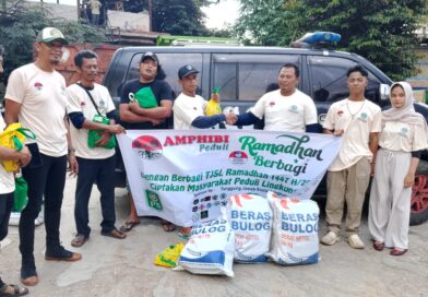Program “Amphibi Peduli TJSL Ramadan”, AMPHIBI Gandeng Perusahaan Bantu Pemulung dan Dhuafa