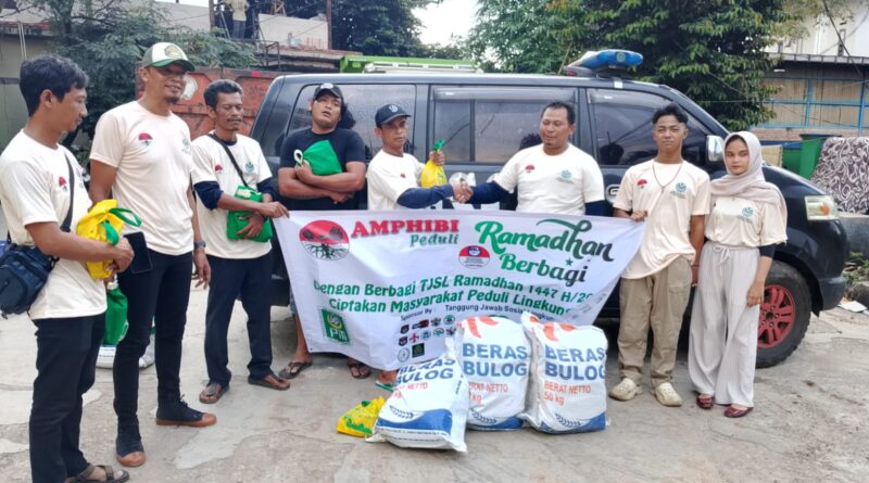Program “Amphibi Peduli TJSL Ramadan”, AMPHIBI Gandeng Perusahaan Bantu Pemulung dan Dhuafa