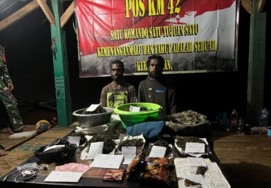 Sweeping Rutin Berbuah Hasil, Satgas Amankan 4 Paket Ganja Kering