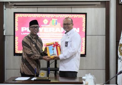 Pemprov Lampung Jadi yang Pertama Serahkan LKPD 2025 ke BPK RI Perwakilan Lampung