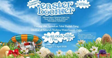 “Easter Boomer” di Waterboom Jogja Tawarkan Hiburan dan Promo Tiket Spesial