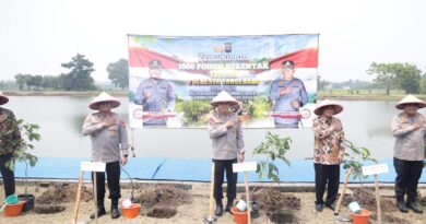 Penanaman 1.000 Pohon Rambutan, Upaya Polda Banten Jaga Kelestarian Lingkungan