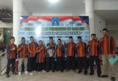 828 Pengurus RT/RW Resmi Dikukuhkan, Condongcatur Perkuat Pelayanan di Tingkat Warga