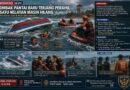 Mesin Bermasalah, Perahu Nelayan Terbalik Saat Hendak Mendarat di Pantai Baru