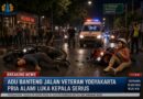 Kecelakaan Adu Banteng di Umbulharjo, Korban Pria Bersimbah Darah di Aspal