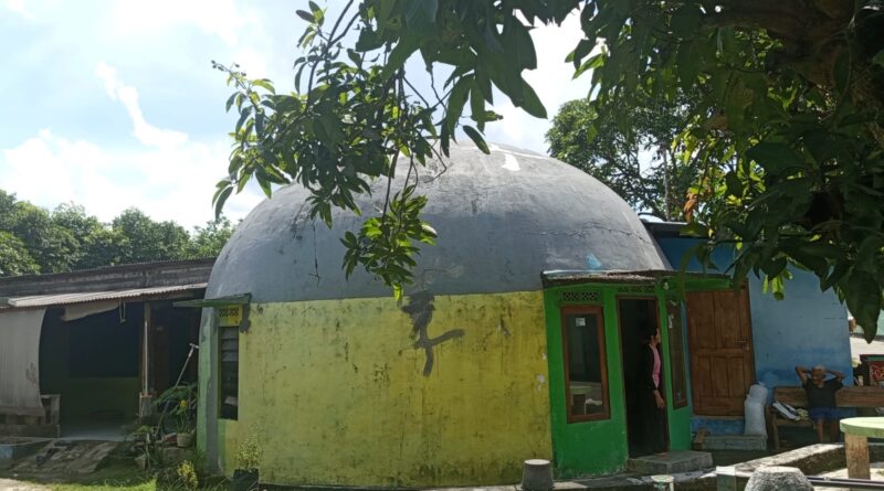 Rumah Dome Prambanan yang Pernah Ikonik Kini Mulai Terbengkalai