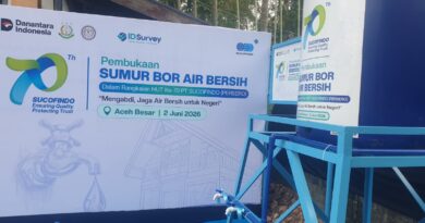 ABPEDNAS dan SUCOFINDO Wujudkan Akses Air Bersih untuk Warga Desa di Aceh Besar