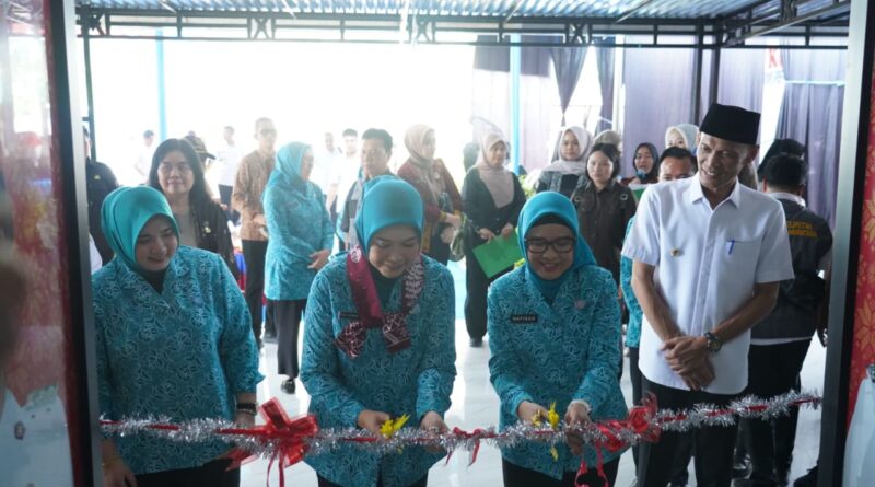 Ketua TP PKK Sumsel Tinjau Pelaksanaan Program PKK dan UP2K di Muratara