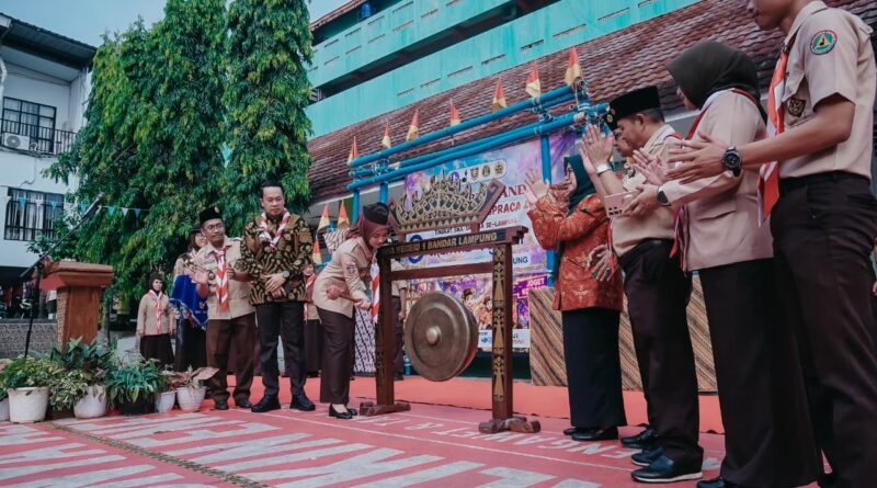 Pemprov Lampung Dorong Pramuka Jadi Wadah Pengembangan Karakter dan Kepemimpinan