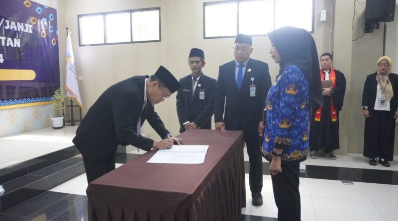 34 Pegawai Resmi Dilantik, Kemendukbangga/BKKBN Perkuat Kinerja di Banten