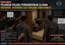Sempat Buron, Pelaku Pengeroyokan Sleman Ditangkap Saat Bersama Teman Wanita