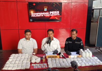 Peredaran Obat Keras Ilegal Dibongkar, Polresta Yogyakarta Tangkap Dua Tersangka