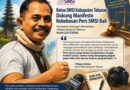 Ketua SMSI Kabupaten Tabanan Dukung Manifesto Kebebasan Pers SMSI Bali