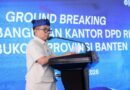 Andra Soni Hadiri Groundbreaking Kantor DPD RI Banten, Dorong Penguatan Aspirasi Daerah