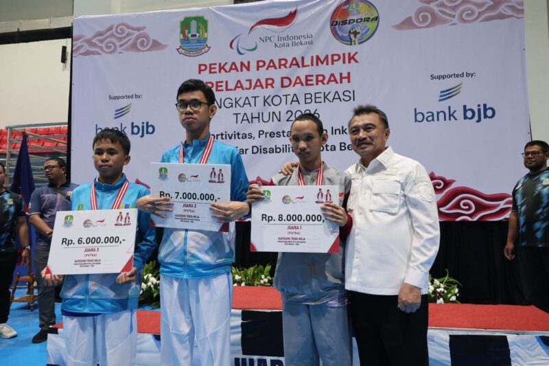 Wawali Harris Bobihoe Apresiasi Prestasi Gemilang Atlet Paralimpik