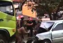 Adu Banteng Truk-Mobil di Bogem Kalasan, Petugas Langsung Lakukan Penanganan Adu Banteng Truk-Mobil di Bogem Kalasan, Petugas Langsung Lakukan Penanganan