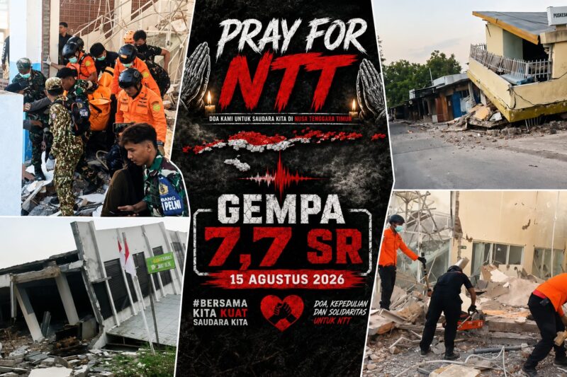 Gempa M7,0 Guncang NTT, Tsunami Terdeteksi di 10 Wilayah