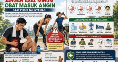 Olahraga Berat Picu Perut Tak Nyaman, Waspadai Konsumsi Obat Masuk Angin Sembarangan