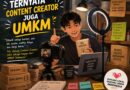 Kreator Konten Berpenghasilan Dinilai Pelaku UMKM, Pemkot Yogyakarta Dorong Data Lebih Akurat