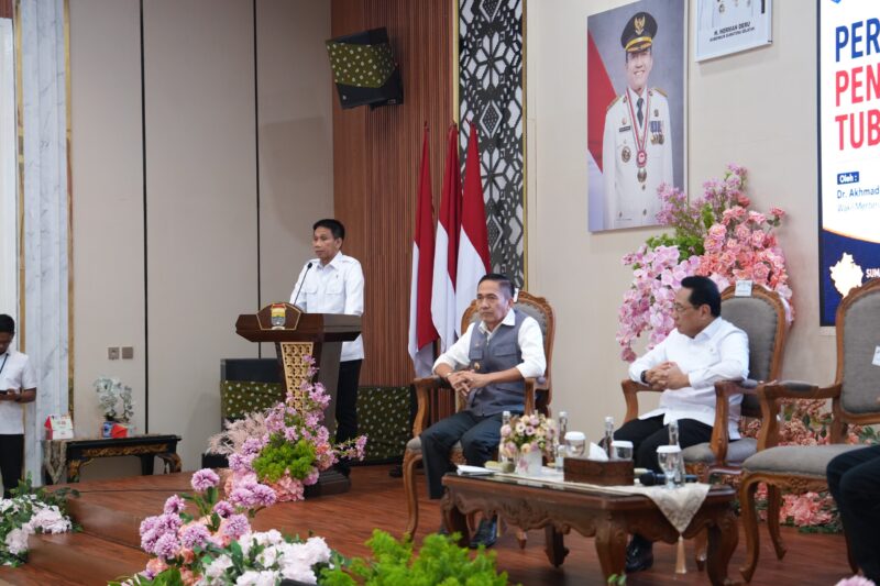 Eliminasi TB di Sumsel, Wamendagri Wiyagus Tekankan Pentingnya Kolaborasi Lintas Sektor