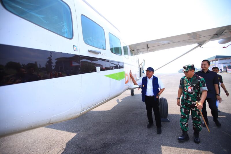 Gubernur Herman Deru Percepat Penanganan Karhutla Sumsel, OMC hingga Patroli Udara Dikerahkan