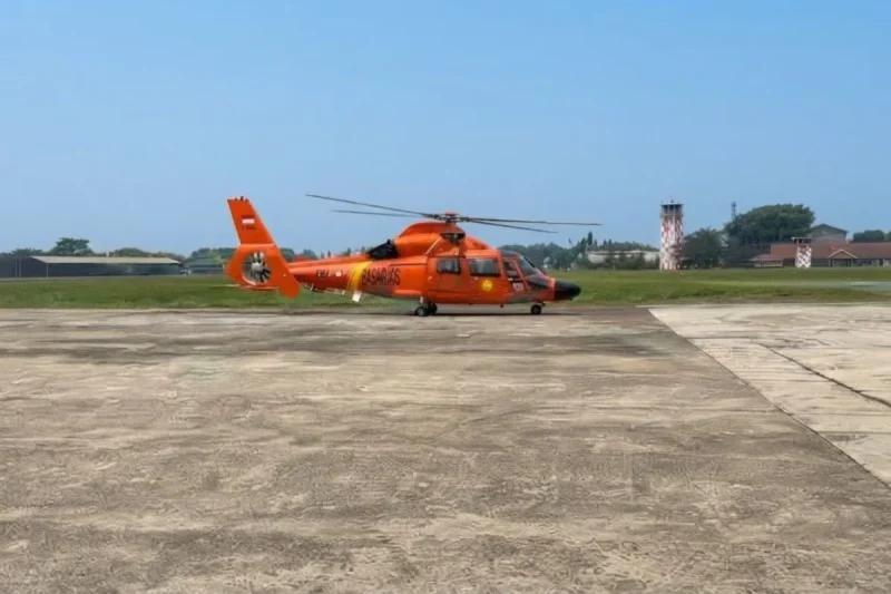 Pencarian Jurnalis Hilang di Selat Sunda Diperluas, Helikopter Dauphin Dikerahkan