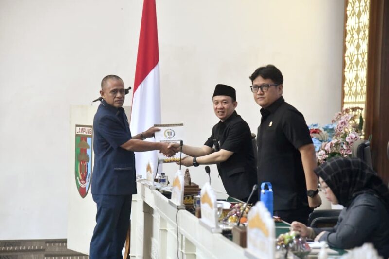 Propemperda Lampung 2027 Mulai Dibahas, Sekda Marindo Hadiri Rapat Paripurna Propemperda Lampung 2027 Mulai Dibahas, Sekda Marindo Hadiri Rapat Paripurna