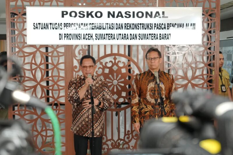 Kasatgas Tito Karnavian Paparkan Capaian Positif Rekonstruksi Sektor Kesehatan Sumatera