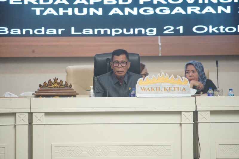 Raperda APBD Lampung 2027 Masuk Pembahasan Tingkat I di DPRD